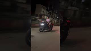 Sports bike riding girl 😍 girl bike rider Indian || girl r15 bike lovers 🥰 Princi sanju 99 bike reel