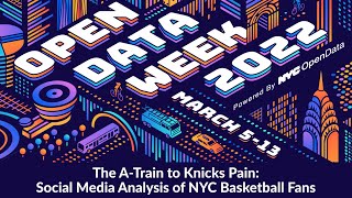 The A-Train to Knicks Pain: Social Media Analysis of NYC Basketball Fans