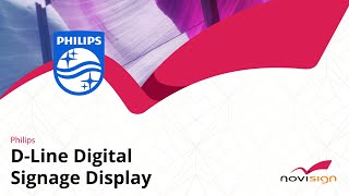 Presenting the D-Line Digital Signage Display at Philips Labs