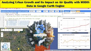 Analyzing Urban Growth and Its Impact on Air Quality with MODIS Data in Google Earth Engine