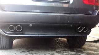 BMW X5 3.0d exhaust sound