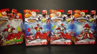 Power Rangers Super Dino Charge RED Ranger comparison review.