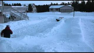 2011-Home Made Sledding Hill