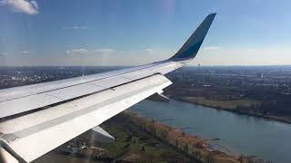 Eurowings A320-200 Landing in Düsseldorf