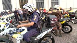 Doação de motos para GCM de São Paulo e CET