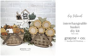 Interchangeable Basket Base Video Tutorial