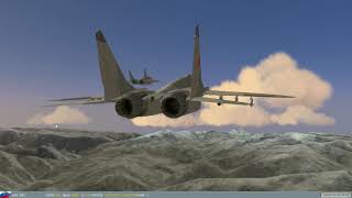 Lock on: Flaming cliffs 2. MiG-29. Кампания Угон. Mission 5 (the last): Грохот над Адлером