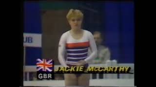 Jackie McCarthy 🇬🇧 VT TO 9.650 1985 World Championships