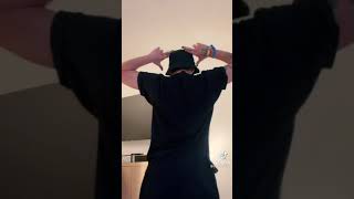 Augusto haciendo el trend de rod Contreras tiktok