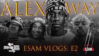 ESAM Vlog 2: Listening Ulazi's unreleased songs, chilling in Alex, Making ESAM's first Amapiano song