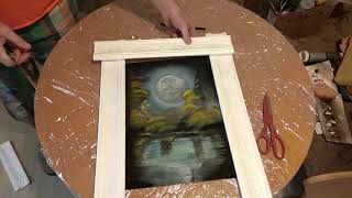 Sprai Paint Art  картина аэрозольными баллончиками своими руками DIY