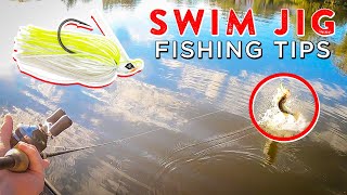 How to Catch MORE Fish Around Shallow Cover! | Swim Jig Fishing Tips