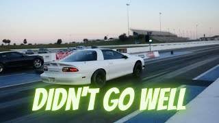 106mm Turbo Camaro Hits The Track!!!! Larry Larson Test Hit at HPT!!!