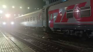 🚂 ЭП1М с поездом 122 С.Петербург - Новороссийск 🚂