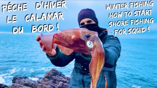 Pêche d’Hiver : Comment Pêcher Le Calamar du Bord !