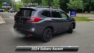 New 2024 Subaru Ascent Onyx Edition Limited, Cary, NC SB62769