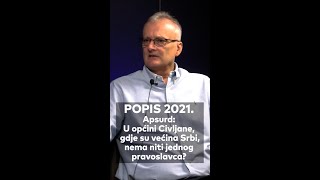 POPIS 2021.Apsurd: U općini Civljane, gdje su većina Srbi, nema niti jednog pravoslavca?