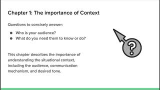 Chapter 1 The Importance of Context