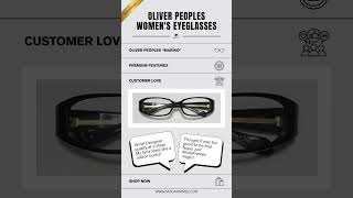 👓 Oliver Peoples Mariko: Luxury Designer Glasses for $44.95 | 89% Off Japanese Craftsmanship