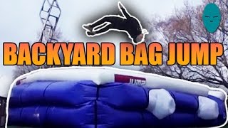 Backyard Bag Jump! | Damien Walters