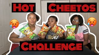 HOT CHEETOS CHALLENGE!!!