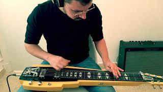 I still haven't found what I'm looking for - U2. Lap steel cover on Duesenberg Pomona 6