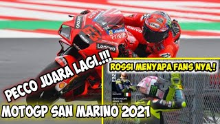 MOTOGP MISANO 2021 | PECCO JUARA LAGI, QUARTARARO KEDUA, ENEA BASTIANINI PODIUM PERTAMANYA DI MOTOGP