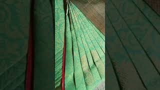 மணமகள் போல்சேலைகட்ட விரும்புவிங்களா?ungalukaga saree pre pleating service at nila's creation#shorts