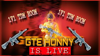 Bgmi Free Live Custom Room 1v1 Tdm Streak Match#bgmi#live#pubg