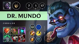 Dr. Mundo Jungle vs Warwick: Godlike - EUW Challenger Patch 14.22