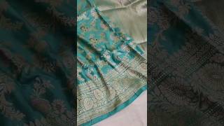 Pure Banarasi Katan Silk Saree Handloom Made 7524931212 #bridalsarees #youtubeshorts #shorts