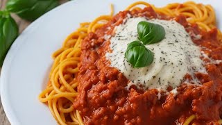 Cómo hacer una pasta a la boloñesa / pasta italiana