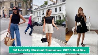 42 Lovely Casual Summer 2023 Outfits