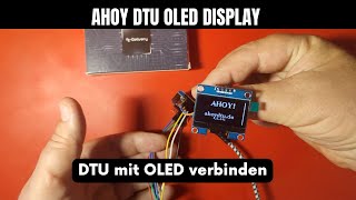 Aohy DTU mit OLED Display verbinden