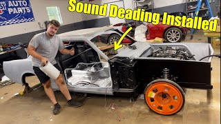 Installing Ultimate Sound Deadener In My 1965 Ford Mustang!