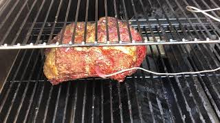 Weber SmokeFire Rib Roast.