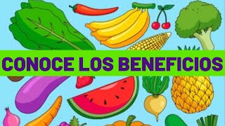 Los 10 mejores BENEFICIOS de COMER FRUTAS Y VERDURAS ? Conoce las propiedades de los vegetales