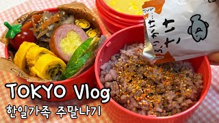 도시락 만들고 브릿지염색에 기분 왓따봉인 도쿄맘의 평범한 일상 Vlog | 이자까야 2차는 기본이쥬