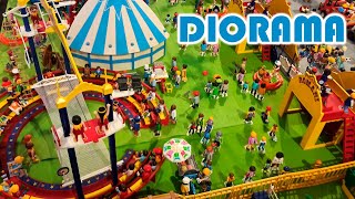 Diorama PLAYMOBIL "El mundo del circo" - CLICKÀNIA 2022, Montblanc, Tarragona, Spain