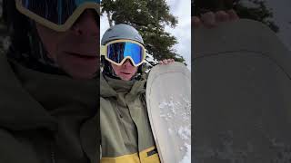 One Lap: 2025 Cardiff Lynx 162 First Impressions Brighton Resort  #snowboarding #snowboard