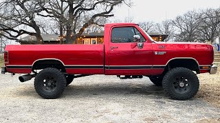 1990 dodge diesel 12 valve W-250