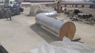 Rigid pipe spool Jointing/ 2 Pipe spool with elbow/ how to joint