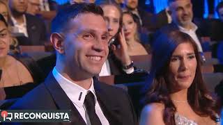 Premios The Best: Messi, Scaloni y Dibu Martinez se llevaron los premios