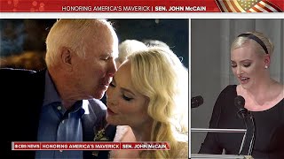 Meghan McCain Delivers A Very Poignant Eulogy For Her Father John McCain