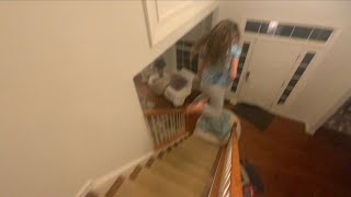 Jumping from my stairs!!