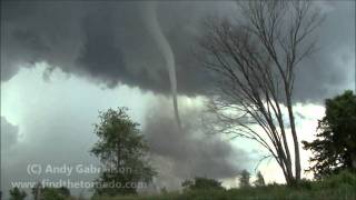 Insane Rope Tornadoes Close Up! (June 2009)