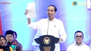 PRESIDEN JOKO WIDODO APRESIASI KEMENTERIAN ATR/BPN