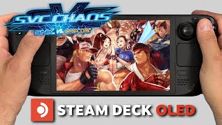 SNK vs. Capcom: SVC Chaos | Steam Deck Oled Gameplay | Steam OS