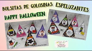 HAPPY HALLOWEEN - BOLSITAS DE GOLOSINAS ESPELUZNANTES EXPRÉS - IDEAS GENIALES SCRAPERAS Y ALGO MÁS