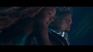 You Can't Be in Love with a Human | The Little Mermaid (2023) | king Triton gets angry on Ariel